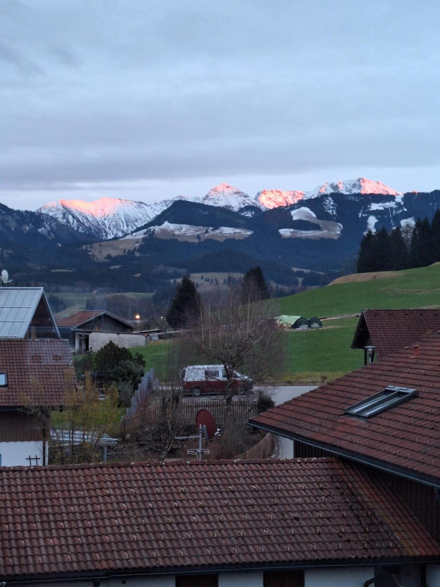 Hirsch Glueck Appartement Ofterschwang Buitenkant foto